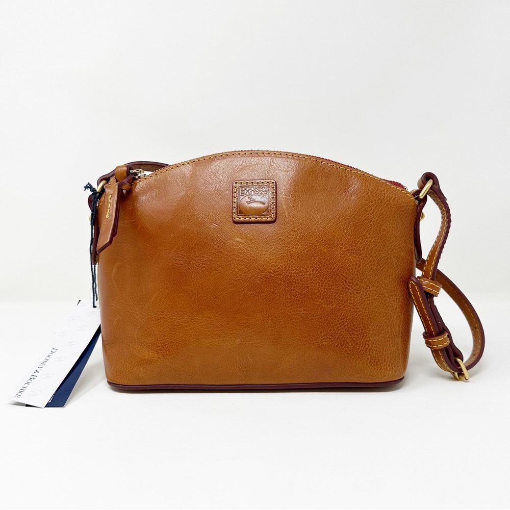Dooney&Bourke Florentine Leather Suki Crossbody Bag. NEW